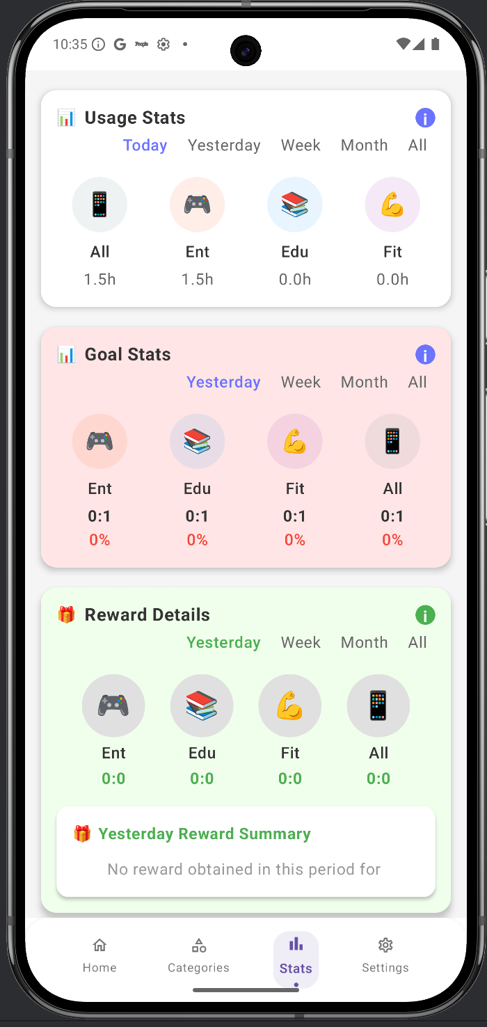 OffTimes App Screenshot 5